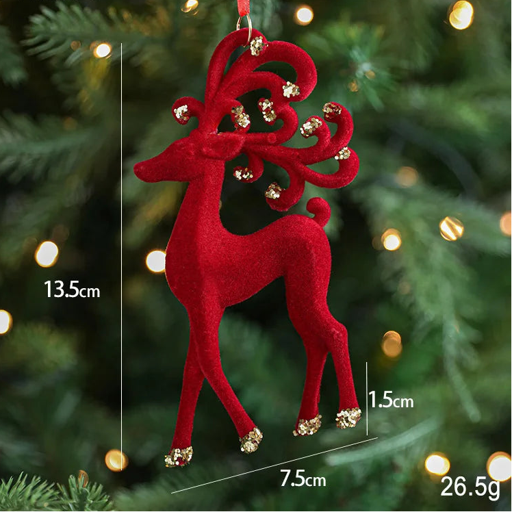 HoHoHoShop ™ Velvet toys for the Christmas tree