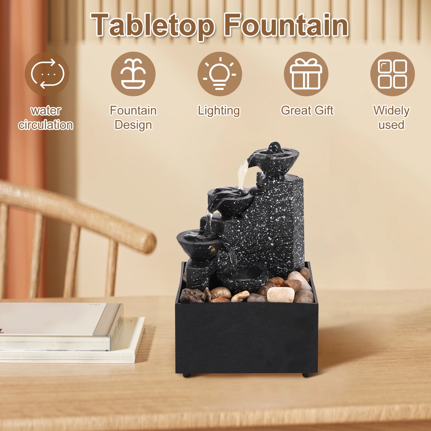 Imisol™Tabletop Waterfall Landscape