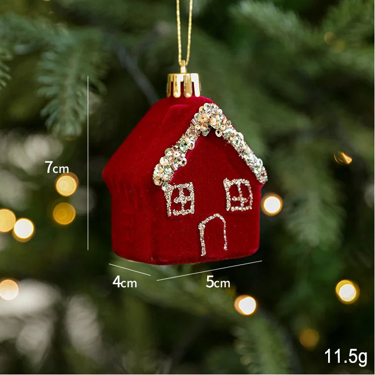 HoHoHoShop ™ Velvet toys for the Christmas tree