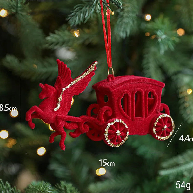 HoHoHoShop ™ Velvet toys for the Christmas tree