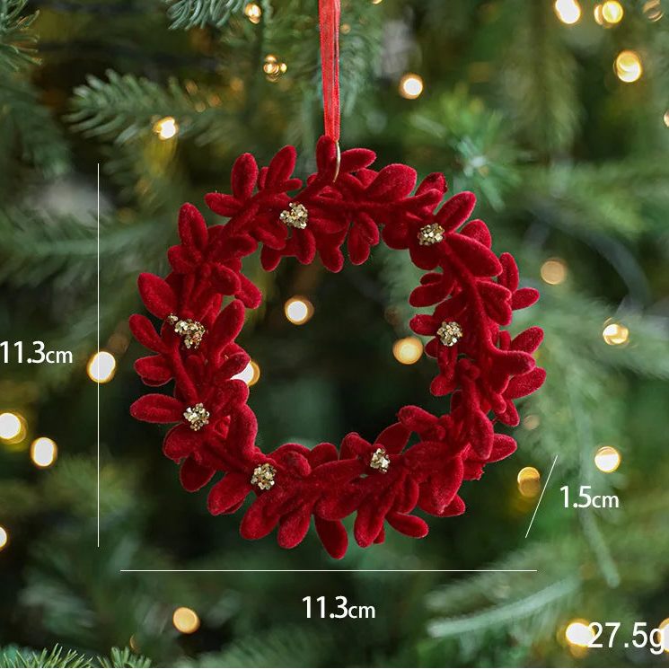 HoHoHoShop ™ Velvet toys for the Christmas tree