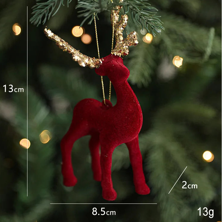 HoHoHoShop ™ Velvet toys for the Christmas tree