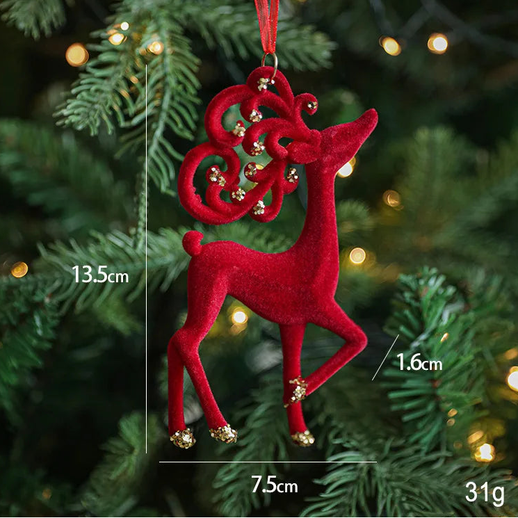 HoHoHoShop ™ Velvet toys for the Christmas tree