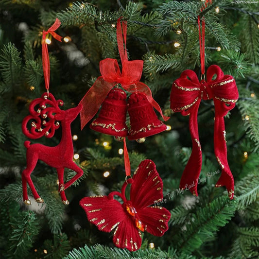 HoHoHoShop ™ Velvet toys for the Christmas tree
